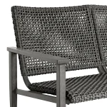 Harbor N-dura Resin Wicker Outdoor Loveseat