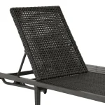 Harbor N-dura Resin Wicker Outdoor Left Arm Chaise Lounge - Image 7