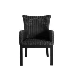 Montecito N-dura Resin Wicker Outdoor Woven Arm Chair - Image 6