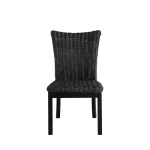 Montecito N-dura Resin Wicker Outdoor Woven Side Chair - Image 10