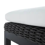 Montecito N-dura Resin Wicker Outdoor Woven Side Chair - Image 11