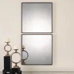 Matty Square Mirrors, S/2 - Image 3
