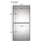 Matty Square Mirrors, S/2 - Image 5