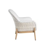 Palma N-dura Resin Wicker Outdoor Lounge Chair - Image 3
