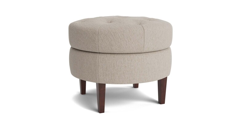 Delway Round Ottoman