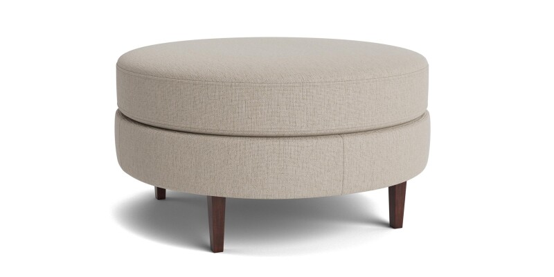 Delway Round Ottoman
