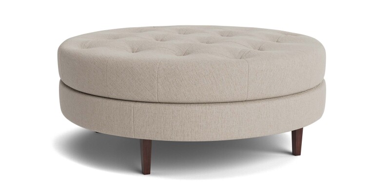 Delway Round Ottoman