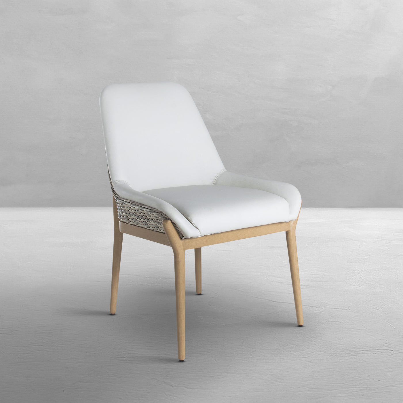 Palma N-dura Resin Wicker Outdoor Side Chair