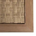 Savannah Teak Rectangle Outdoor Four Leg Coffee Table 41 In. W X 15.5 In. H