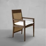 Savannah N-dura Resin Wicker Outdoor Arm Chair - Image 4