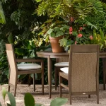 Savannah N-dura Resin Wicker Outdoor Side Chair - Image 8