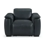 Camden Leather Power Recliner with Power Headrest - Image 4