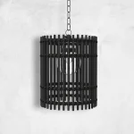 Sherman N-dura Resin Rattan Pendant Light18 In. D X 21 In. H