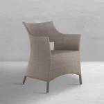 Bari N-dura Resin Wicker Outdoor Arm Chair - Image 21