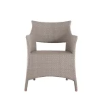 Bari N-dura Resin Wicker Outdoor Arm Chair - Image 8