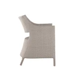 Bari N-dura Resin Wicker Outdoor Arm Chair - Image 6