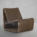Como Resin Wicker Outdoor Lounge Chair - Image 5