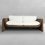 Como Resin Wicker Outdoor Sofa - Image 17