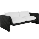 Como Resin Wicker Outdoor Sofa - Image 13