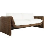 Como Resin Wicker Outdoor Sofa - Image 7