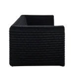 Como Resin Wicker Outdoor Sofa - Image 5