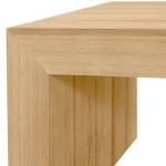Messina Teak Rectangle Outdoor Coffee Table 33 In. W X 15.5 In. H - Image 8