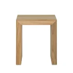 Messina Teak Square Outdoor Side Table 19. 25 In. W X 2 2.5 In. H - Image 3