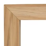 Messina Teak Square Outdoor Side Table 19. 25 In. W X 2 2.5 In. H - Image 5