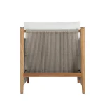 Pacifica Teak Outdoor Lounge Chair - Image 3