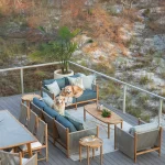 Pacifica Teak Outdoor Lounge Chair - Image 6