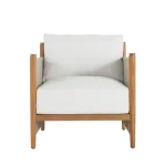 Pacifica Teak Outdoor Lounge Chair - Image 10
