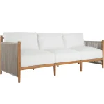 Pacifica Teak Outdoor Sofa - Image 5
