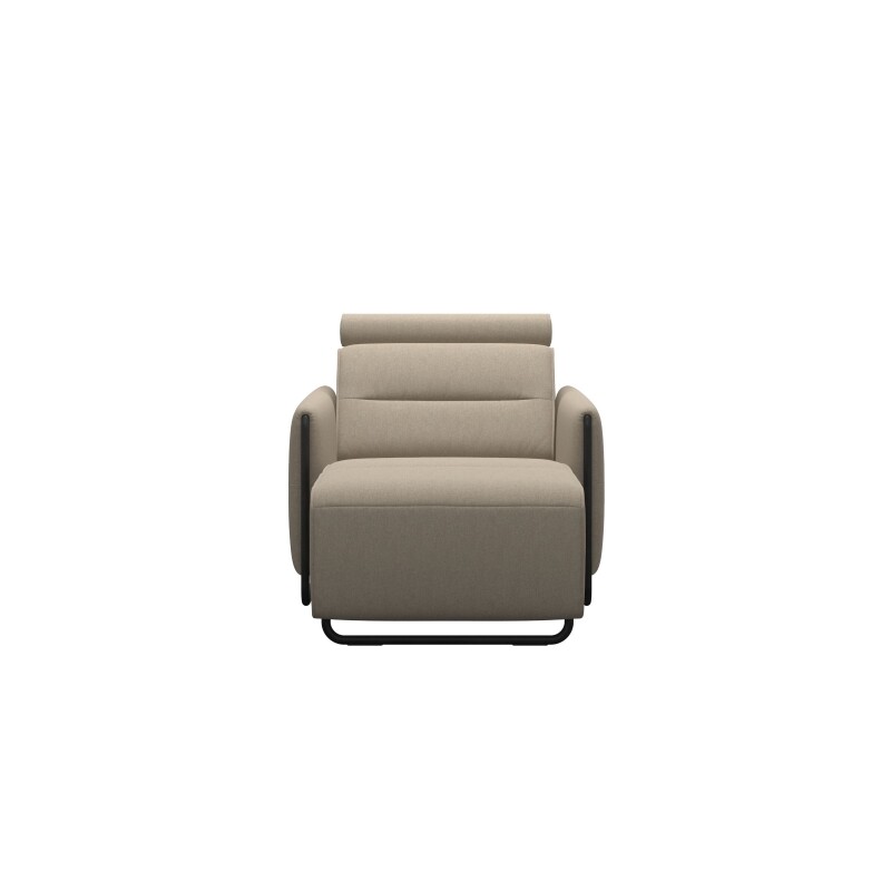 Stressless® Emily Steel Long Seat (M) with arms