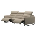 Stressless® Emily Steel 1 seater + Angled module + 1 seater (with 2 Power seats) - Image 3