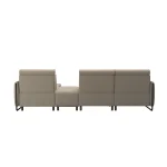 Stressless® Emily Steel 2 seater + Center + Long Seat (M) (with 1 Power seat) - Image 5