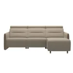 Stressless® Emily Wood 2 seater + Long Seat (M) (with 1 Power seat)