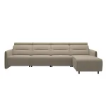 Stressless® Emily Wood 3 seater + Long Seat (M) (with 1 Power seat)