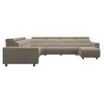Stressless® Emily Wide arm 2 seater + Corner + 2 seater + Long Seat (M) (with 1 Power seat)