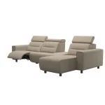 Stressless® Emily Wide arm 2 seater + Center + Long Seat (M) (with 1 Power seat) - Image 3