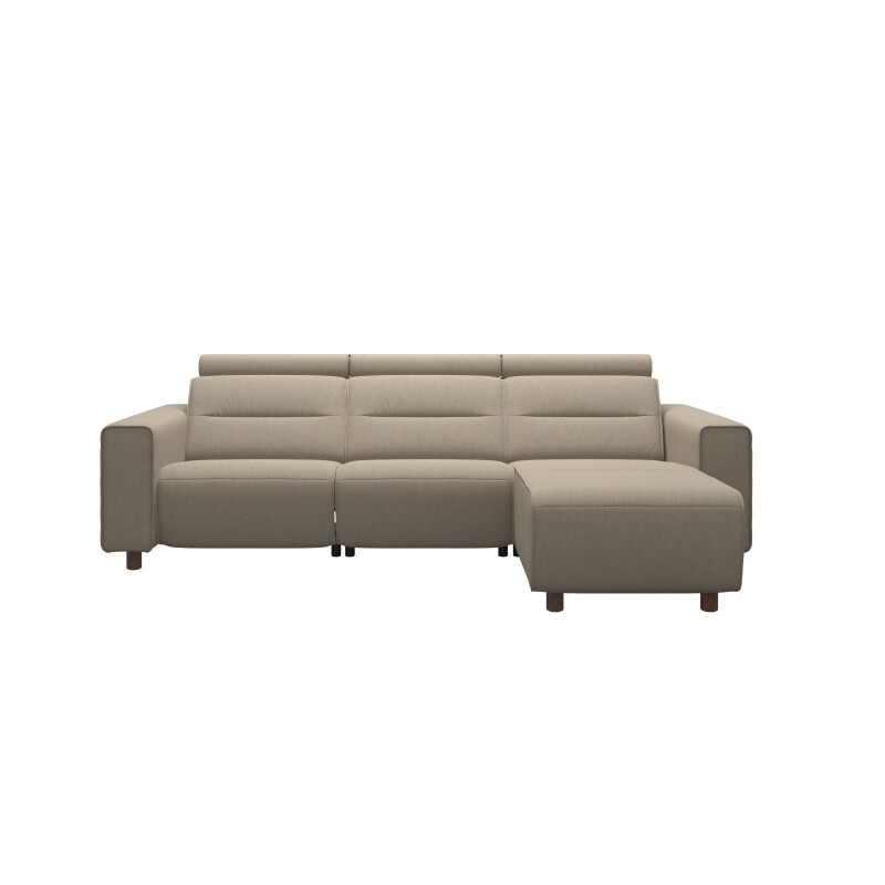 Stressless® Emily Wide arm 2 seater + Long Seat (M) (with 1 Power seat)