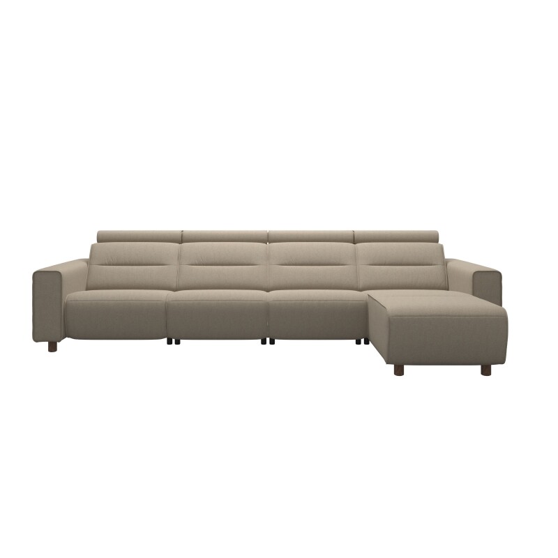 Stressless® Emily Wide arm 3 seater + Long Seat (M) (with 1 Power seat)