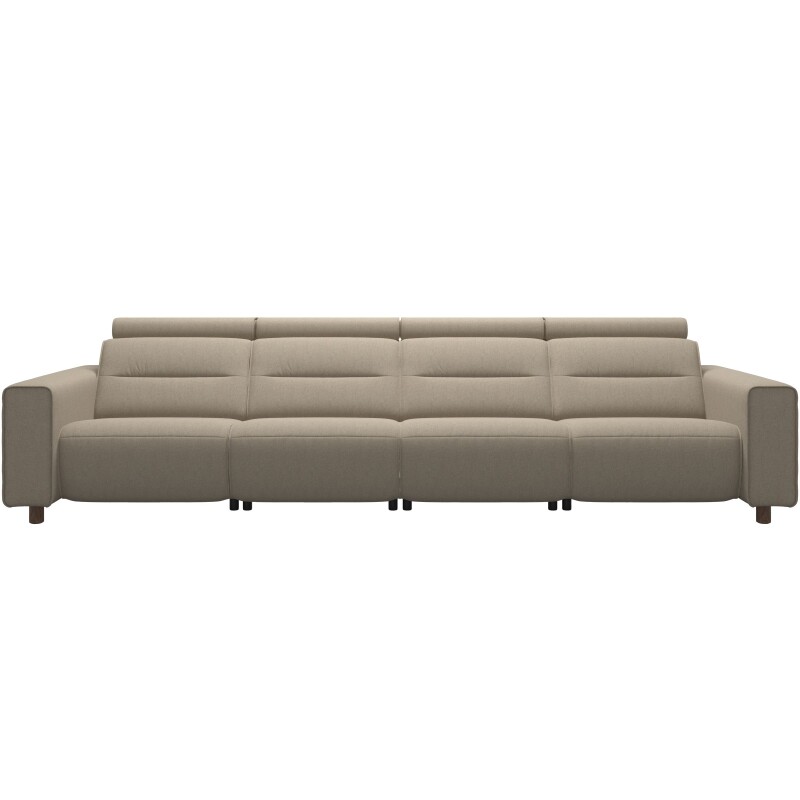 Stressless® Emily Wide arm 4 seater (with 2 Power seats)