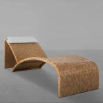 Venice N-dura Resin Wicker Outdoor Adjustable Chaise Lounge - Image 11