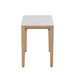 Palma Aluminum Rectangle Outdoor Nesting Coffee Table 47 In. W X 15 In. H - Image 10
