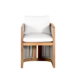 Avalon Teak Outdoor Arm Chair - Image 7