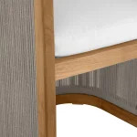 Avalon Teak Outdoor Arm Chair - Image 9