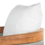 Avalon Teak Oudoor Swivel Lounge - Image 4