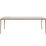 Palma Aluminum Rectangle Outdoor Table 86 In W X 29. 25 In H