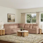Dutch Leather Power Reclining Sectional - Image 3