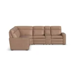 Dutch Leather Power Reclining Sectional - Image 5